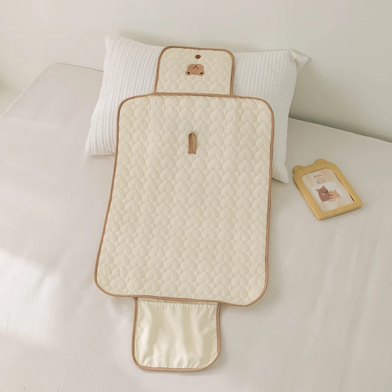1PC Foldable Portable Diaper Changing Pad Waterproof Baby Infant Diaper Urine Mat for born Simple Bedding Changing Cover Pad 250109