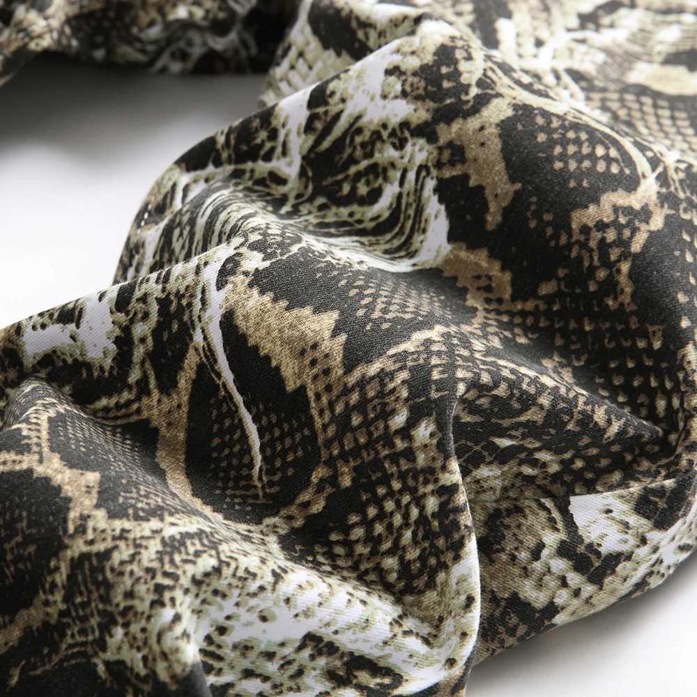 New Arrival Sokotou mens fashionable snake skin printed jeans ultra-thin color stretch jeans Z250109