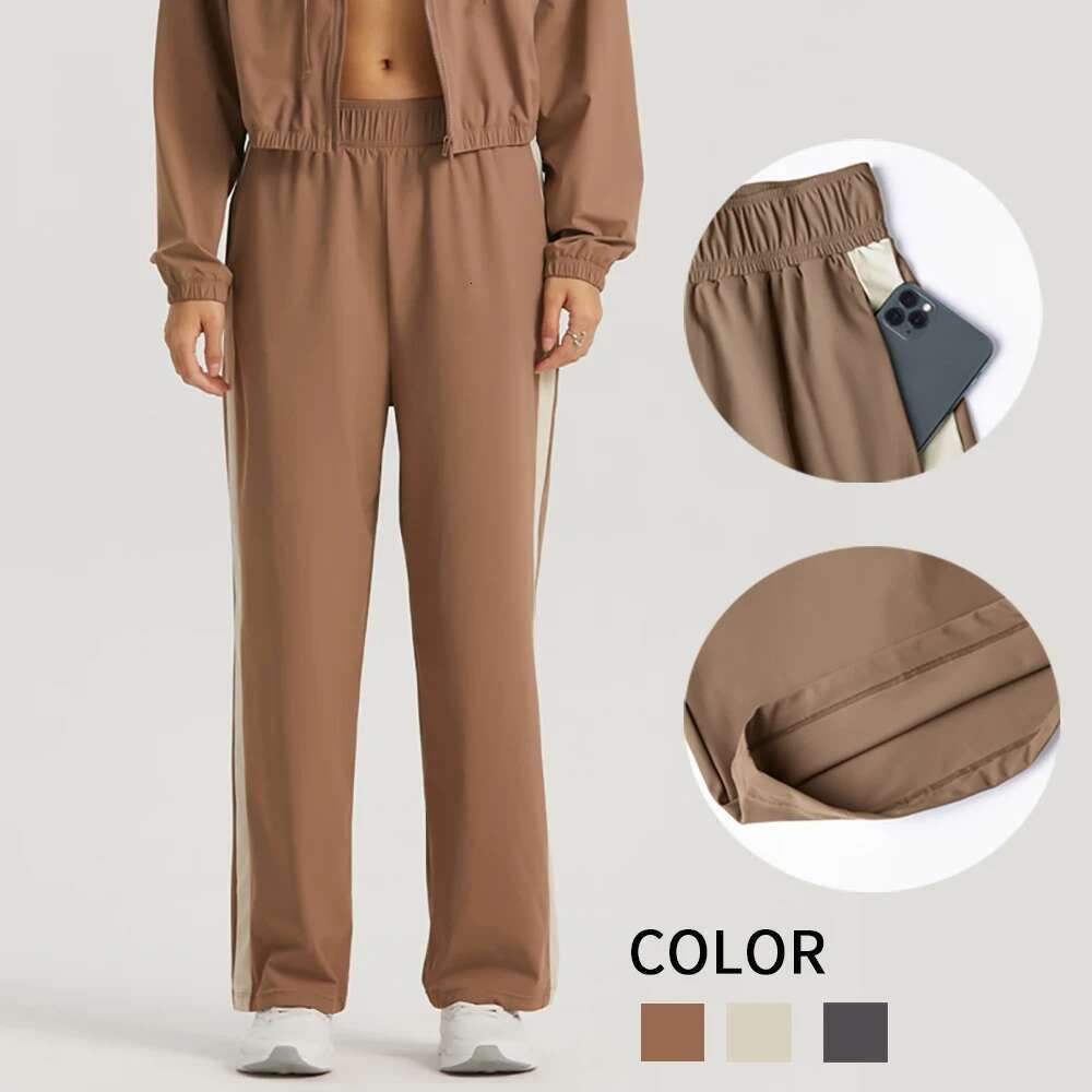 Vnazvnasi Popular Design Women Sports Jogger 2 Pockets Each Side Outside Running Pants Casual Clothes For Yoga Or Climbing