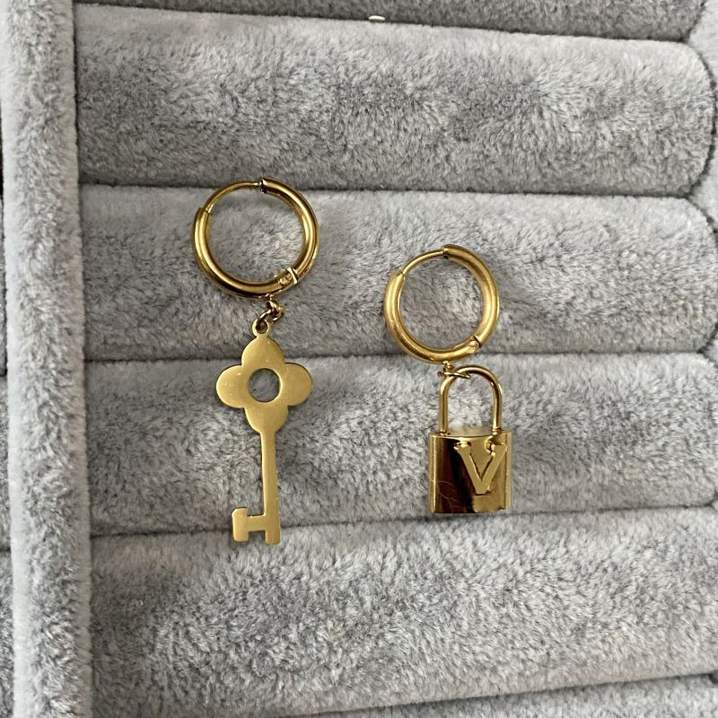 Not Faded High Quality Women Stud Earings Gold Color Fashion Earrings for Trendy Jewelry Classic Hoop wholesale