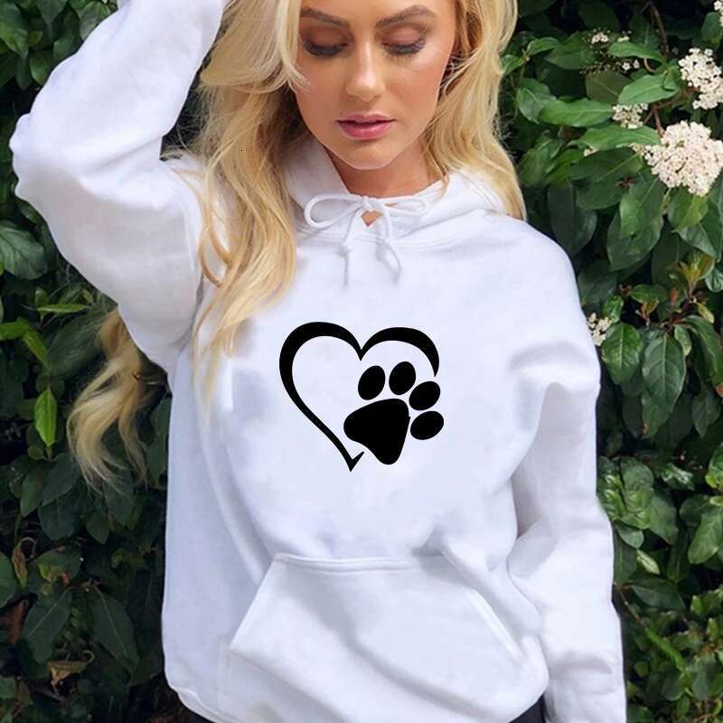 Top Youth Women's Casual Sports Shirt Korean Fashion Long Sleeve Heart Pattern Designer Hoodie