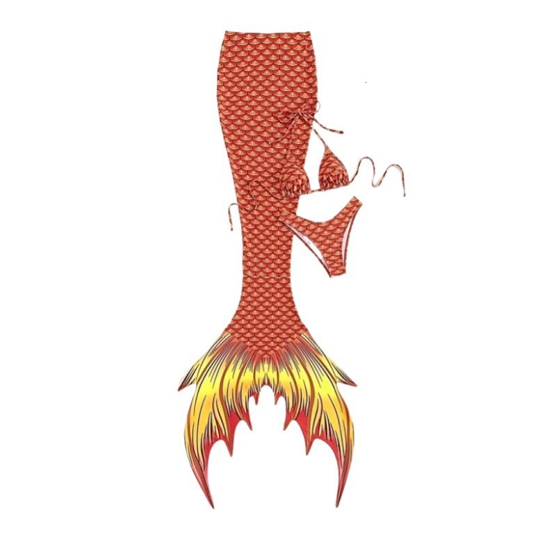 2025 New Beauty Fish Tail Swimsuit Three Piece Set Adult Sexy Bikini Party Designer Trendy Beach Swimsuit