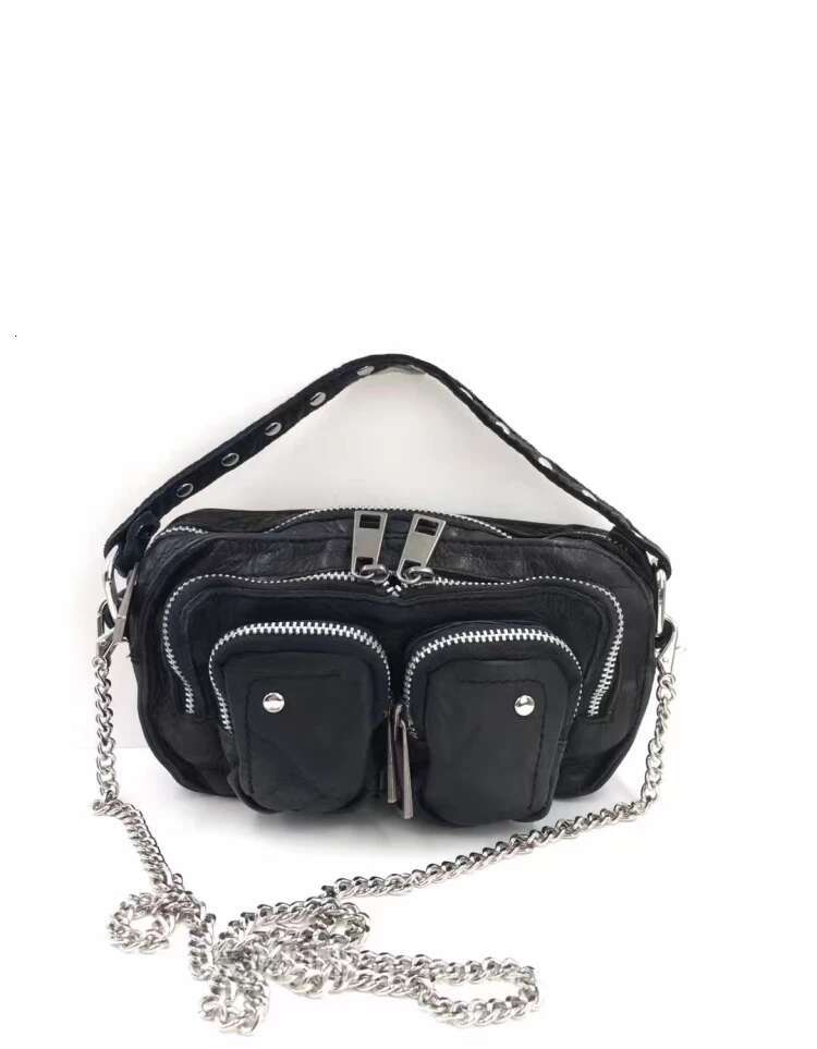 Leopard Prints Three Shoulder Straps Underarm Shoulder Bags For Women French Style Crossbody Phone Bag 2024 Latest Design