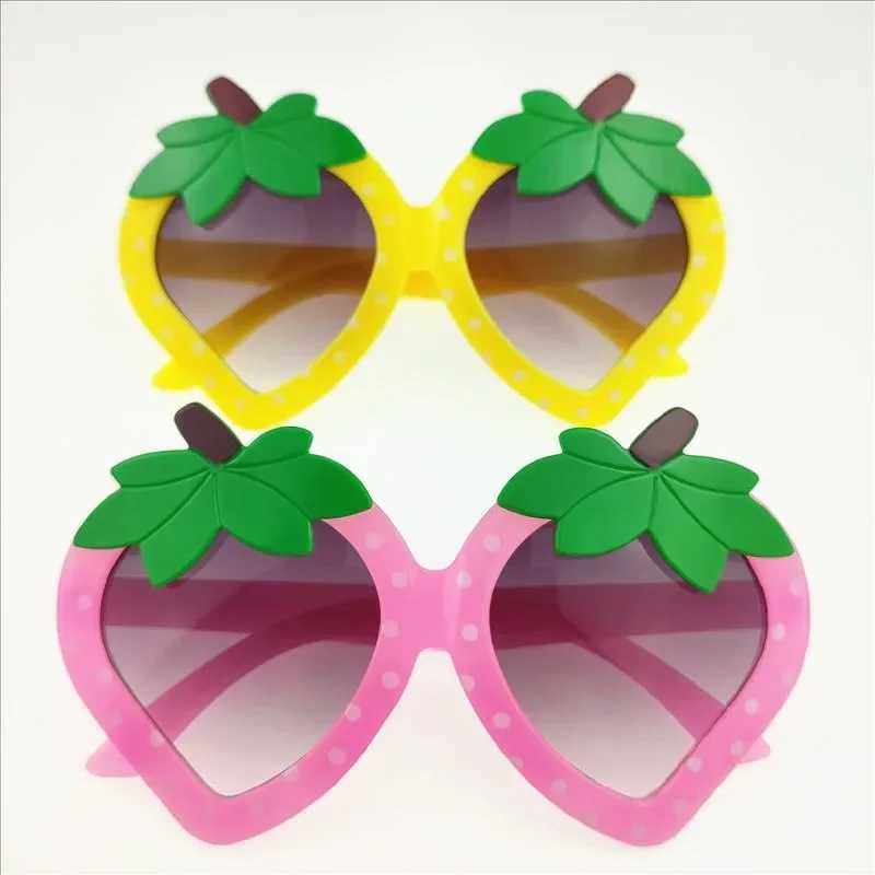 Childrens Strberry Fun Glasses Par Photo Decoration Birthday Wedding Supplies Adult Childrens Glasses Accessories Props W250109