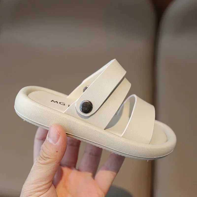 Childrens Sandals 2024 Summer Small Girls Fashion Baby Girls Open Toe Sandals Soft Bottom Non Slip Beach Shoes W250108