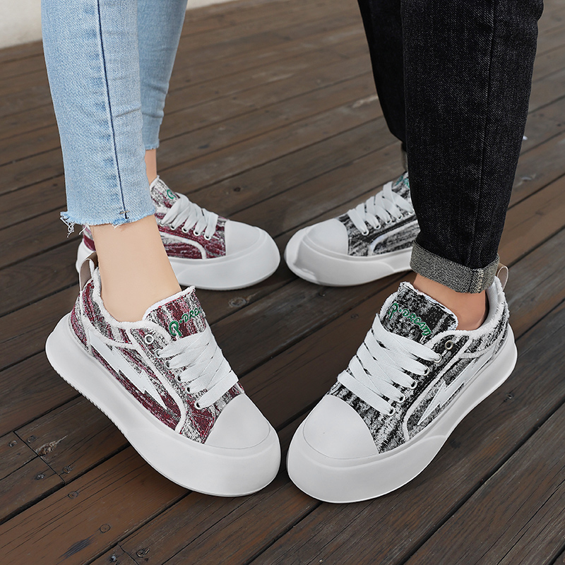 Lightningxstorm LS-ZT05 Original design handmade casual shoes, universal for men and women, couple shoes, trendy daily wear