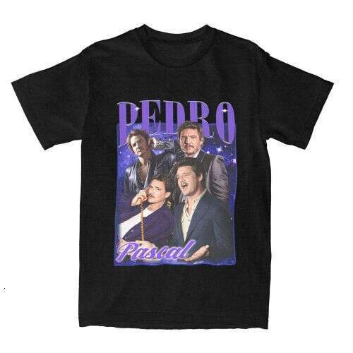 Vintage Bootleg Pedro Pascal T Shirt Women Outfits_