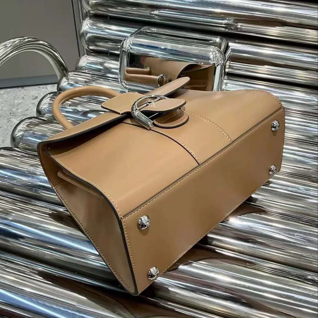 High Quality Shiny Handbags For Women Fashion Genuine Leather Single Shoulder Bag High-End Lady Dinner Bags