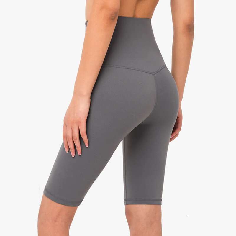 Vnazvnasi 2023 Woman 26Colors High Waist Energy Yoga Shorts Seamless Hip-Up Tight Elastic Sport Short-Pants Fiess Leggings