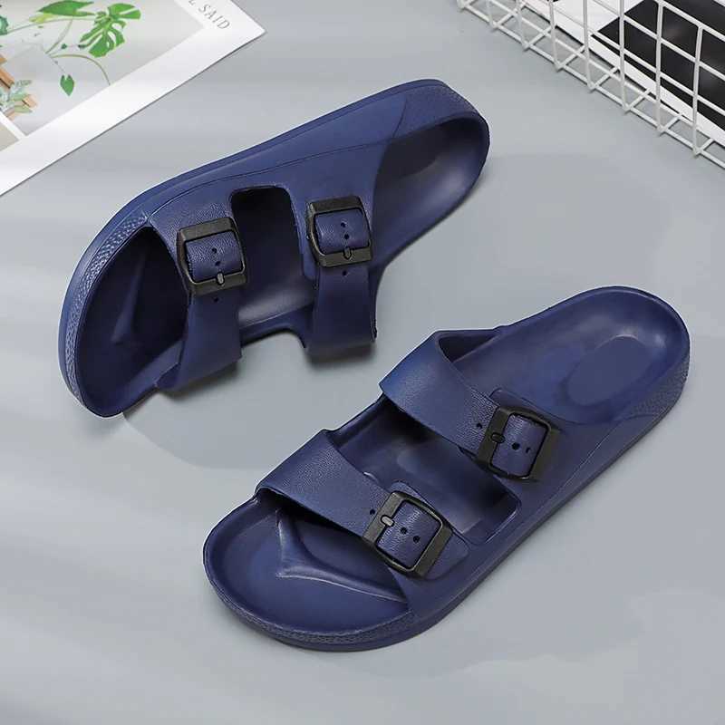 New Arrival Summer mens and womens slippers massage outdoor Clogs garden shoes beach sandals flip couple indoor slide bathroom shoes T250108