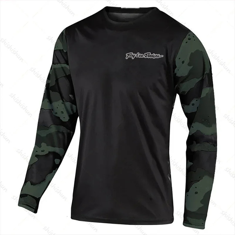 2025 Mens Downhill Cycling Jersey Mountain Bike MTB Shirt Cross Country DH Motorcycle Cycling Jersey Motocross Enduro Jersey 250108