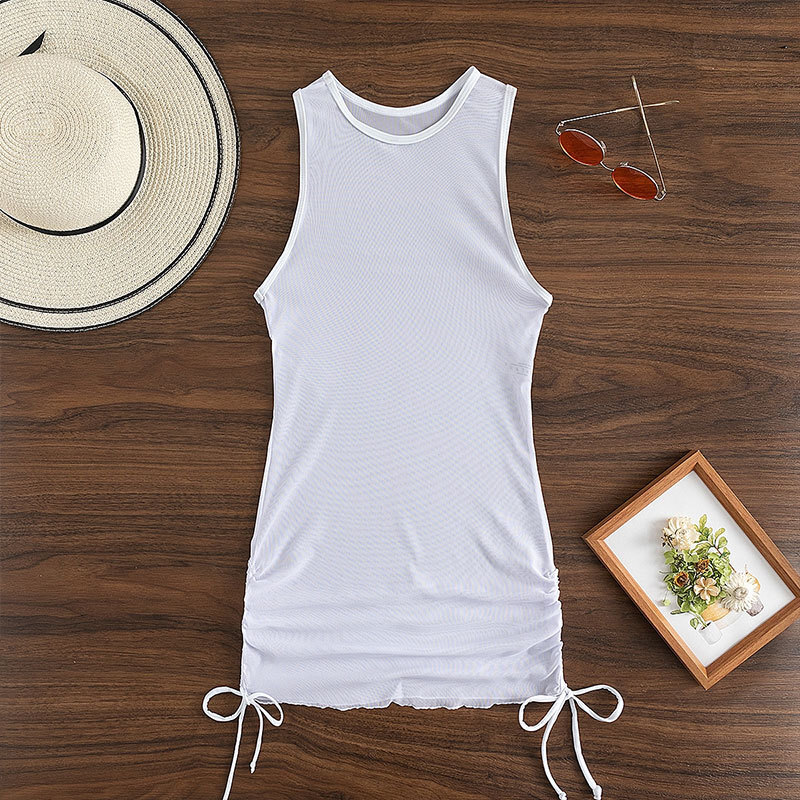 2025 New Eye Perspective Hip Skirt Beach Shirt Bikini Bikini Designer Trendy Beach Swimsuit