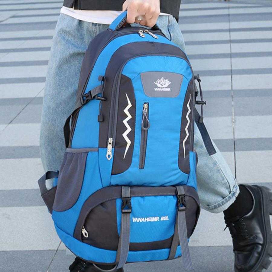 New Outdoor Mountaineering Bag Large Capacity Travel Bag Mens Backpack Outdoor Bag Sports Mountaineering Travel Bag Daypack 240920