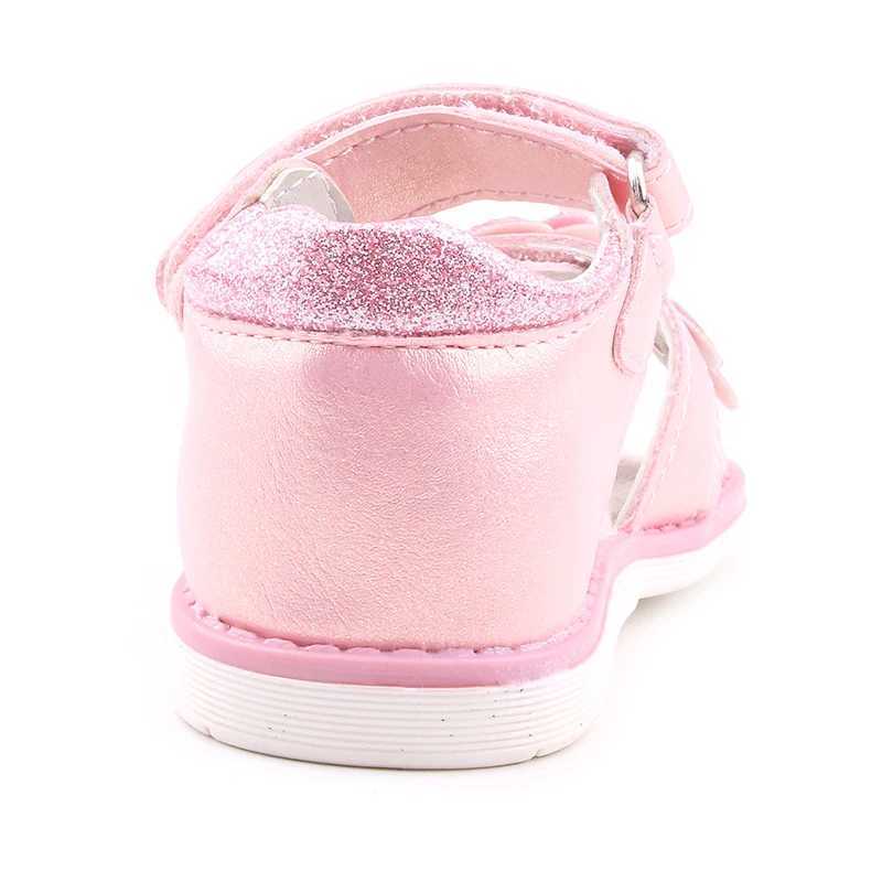 2023 Summer Girls Childrens Sandals Baby Sandals Soft Leather Flower Princess Girls Shoes Childrens Beach Sandals Childrens Shoes W250108