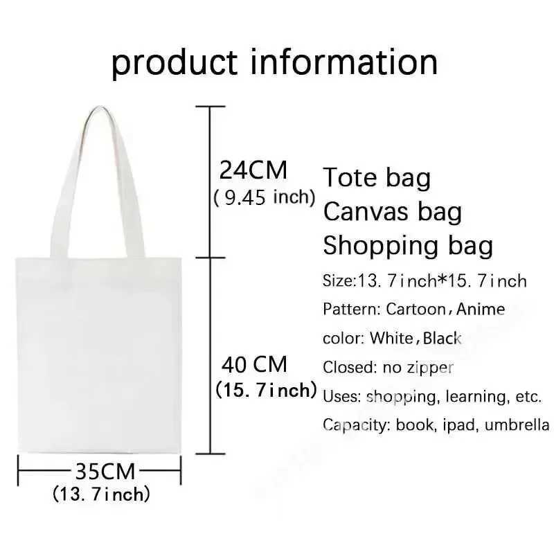 Kawaii Vampire Diaries Shopping Womens Handbags Cotton Shopping Bags Bolsa Compra Womens Sac Tissu W250109