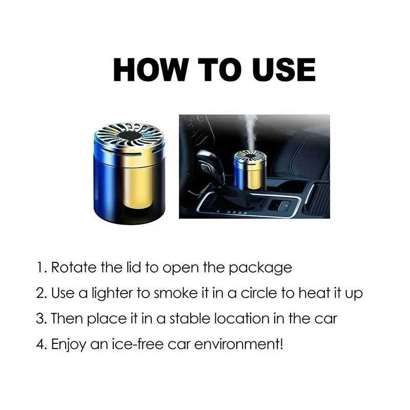 Car Air Freshener Durable car interior air freshener universal modern fashion aromatherapy container car armrest box decoration dashboard decoration H