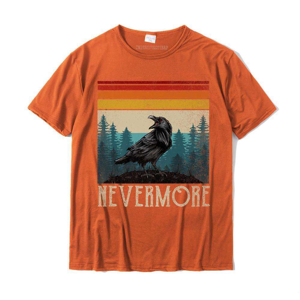 Vintage Nevermore Shirt Edgar Allan Poe The Raven Premium T-Shirt