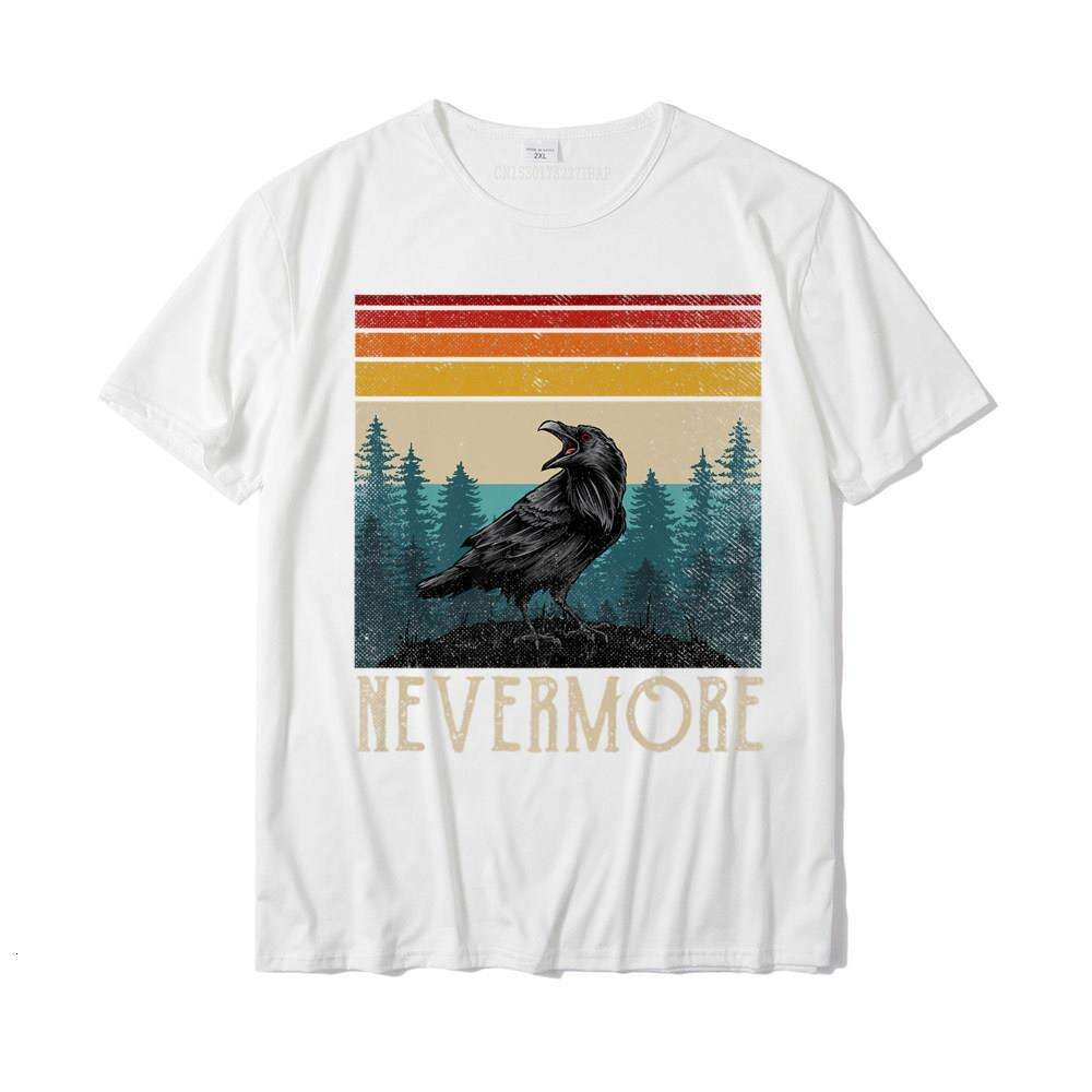 Vintage Nevermore Shirt Edgar Allan Poe The Raven Premium T-Shirt