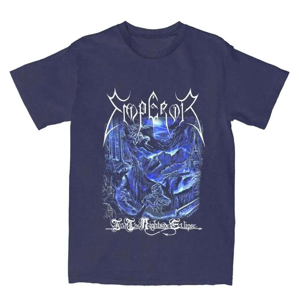 Black Metal Band Emperor Accessories T-Shirt for Men Women S