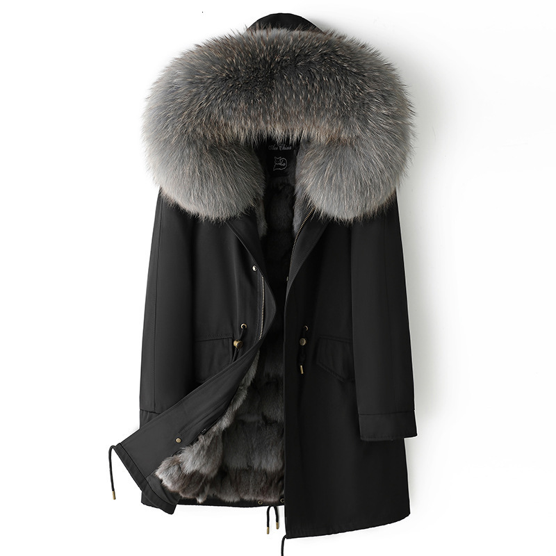 Fox Hair Pie overcomes womens detachable inner lining coat 2024 winter new model fur integrated thickening 201217