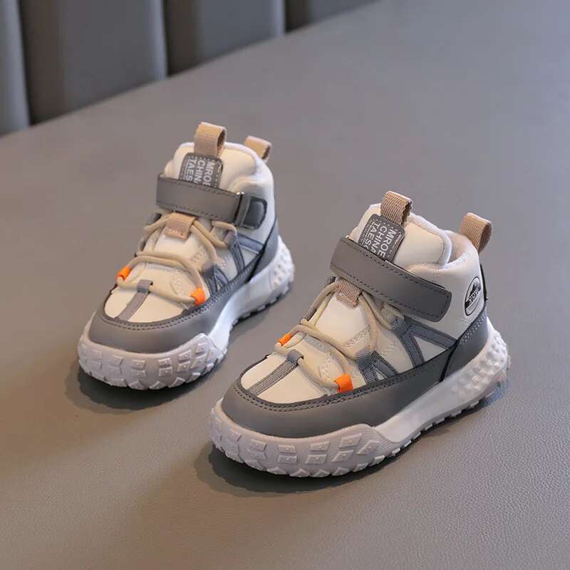 Ddmyshoesvip Children S Sneakers Autumn Winter Boys Sport Girls Plush Cashmere Warm Ed Casual Studnet Shoes Teen Running Flats