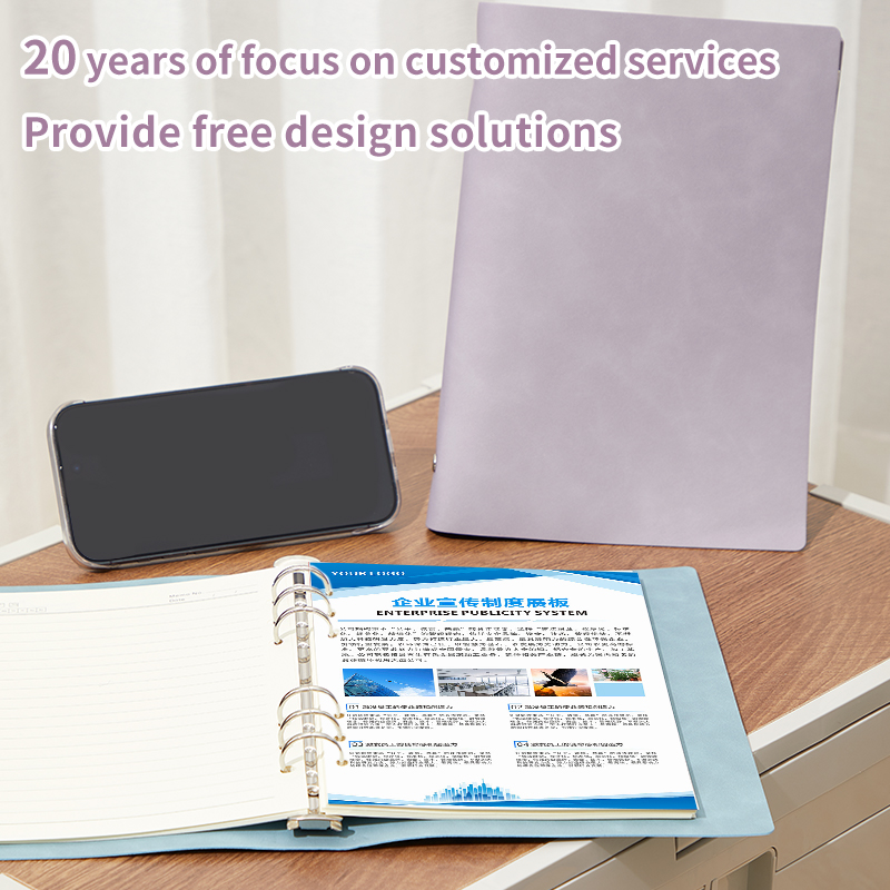 Durable Vegan Leather Flipnotebooks | Assorted Page Sizes A4, B5, A5 Ideal for Workplace Journals