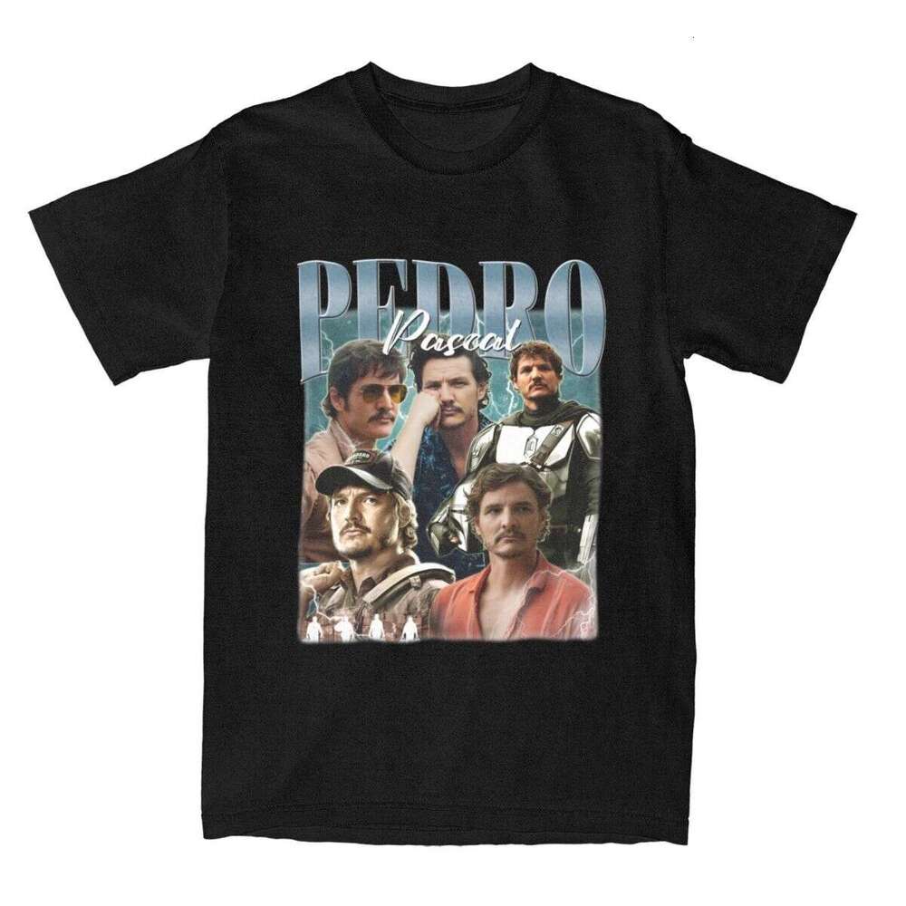 Vintage Bootleg Pedro Pascal T Shirt Women Outfits_
