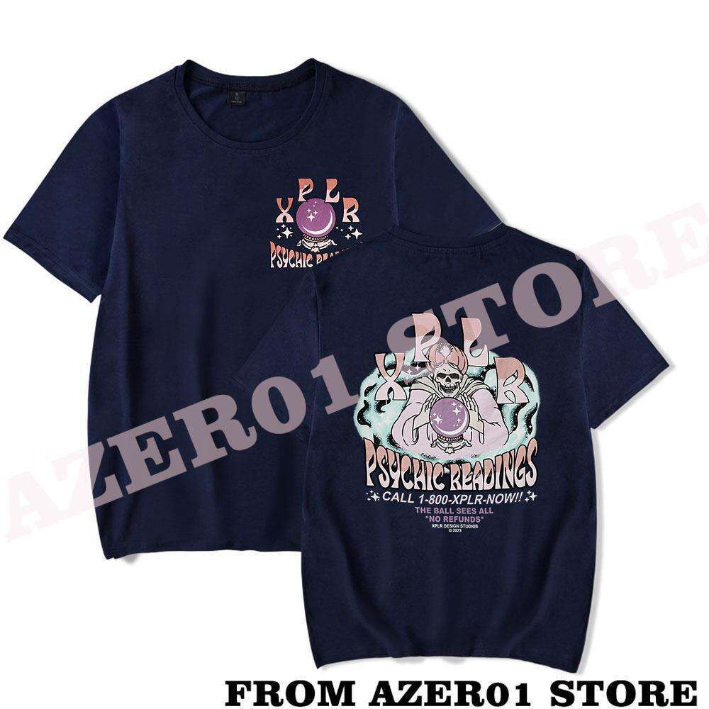 220gXPLR Psychic Reading Tee Merch T-shirt Summer Men/Women
