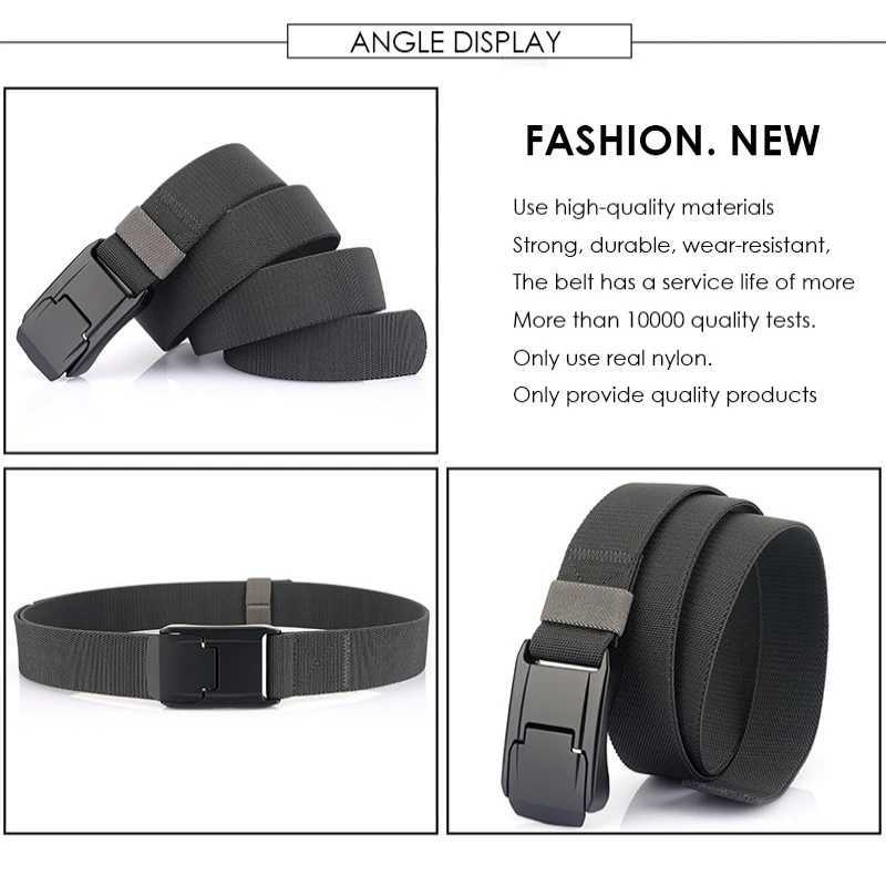 New elastic band suitable for both men and women hard release buckle sturdy genuine nylon neutral elastic band wrapped around the work belt W250109