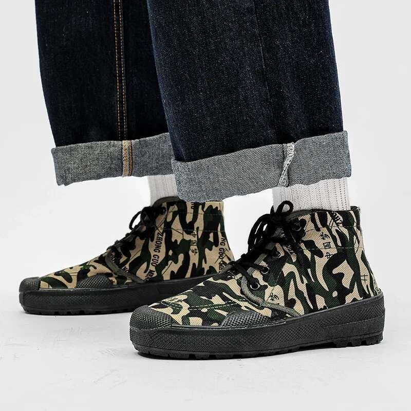 Ddmyoutdoor China Domestic Men S Boots Wear Resistant Walking Sneakers Male Youth Trend Middle Gang Comfortable Platform Fashion Outdoor Spring Autumn
