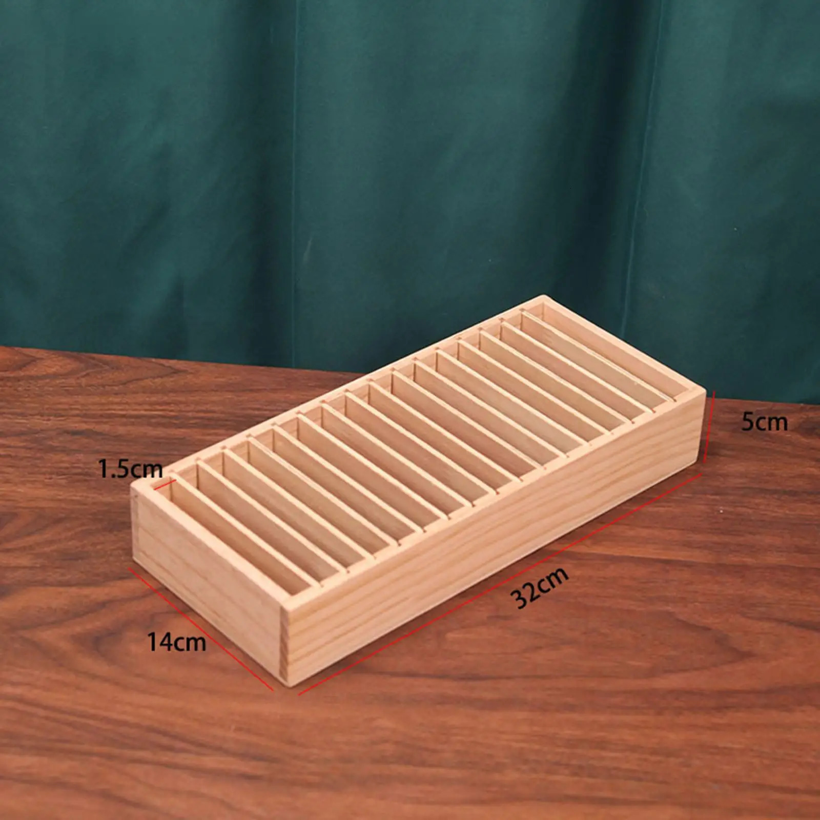 Wood Headband Holder Bracelets Storage Display Box for Jewelry Shop Display Accessory Lightweight Professional Durable 250106