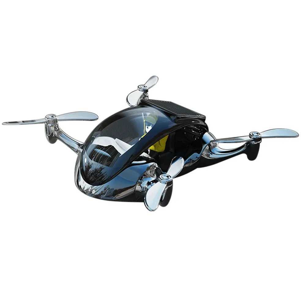 Car Air Freshener Solar rotating perfume car decoration helicopter air freshening diffuser decoration accessories car dashboard decoration H250108