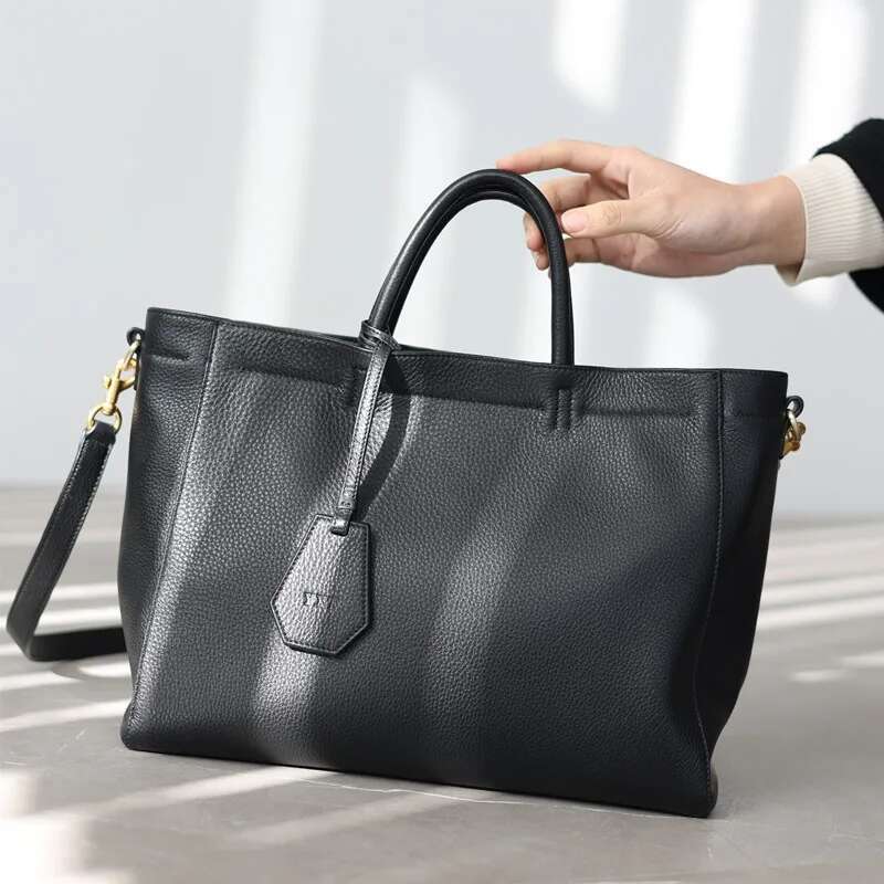 Women Handbag 100% Real Cow Leather Temperament Single Shoulder Messenger Bag Stuitable For Commuting