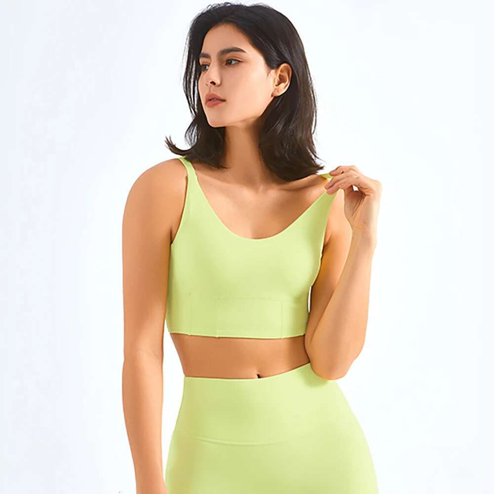 Vnazvnasi Summer New Item Adjustable Women Sports Bra No Move Non-Slip Fiess Tops Outside Running Yoga Clothing Good Quality