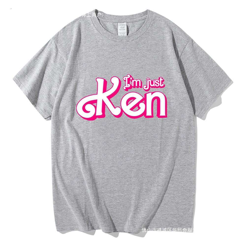 I'm Just Ken Spring Round Neck Pattern Printed Summer T-shirt Ropa Hombre