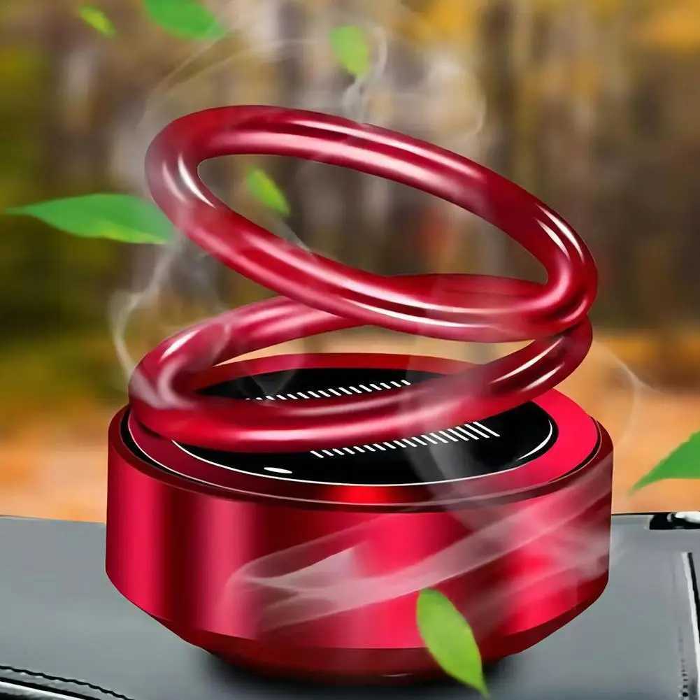 Car Air Freshener Automotive Aromatherapy Rotating Automotive Air Freshers Automotive Decor Aromatic Dual Car Diffusers Automotive Accessories H250108