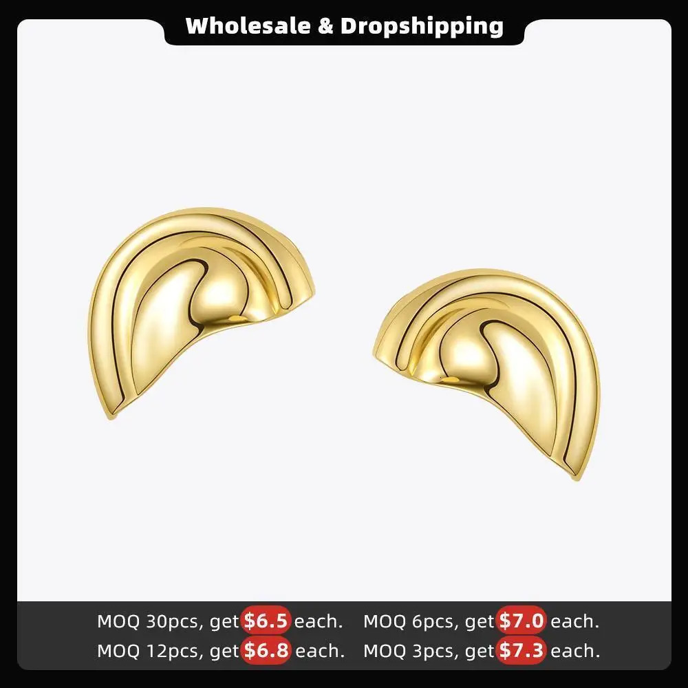 ENFASHION Auricle Ear Cuff Clip On Earrings For Women Gold Color Cover Earings Without Piercing Fashion Jewelry Brincos E201200 250103