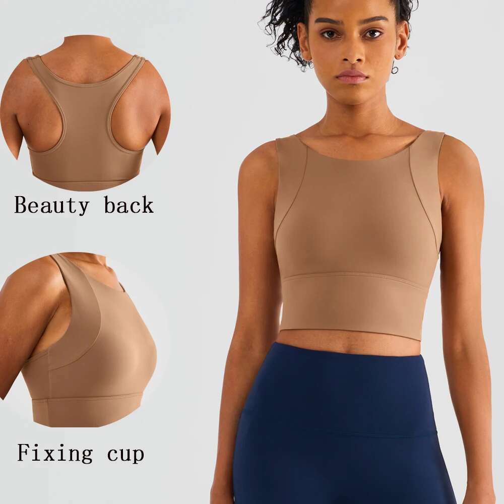 Vnazvnasi Women Yoga Fiess Top Fi Brassiere Cup No Move Running Vest Push Up Gym Sport Bra Female Sportswear