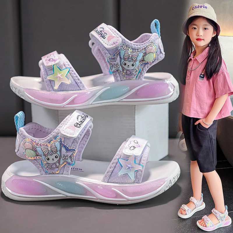 Childrens summer sandals boys sports shoes girls sports shoes summer baby sports sandals fashionable boys beach sandals childrens baby sports shoes W2