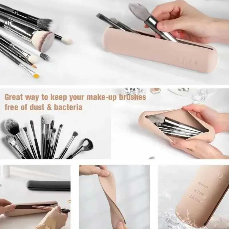 Makeup bag makeup brush makeup bag travel organizer storage rack makeup brush makeup brush W250109