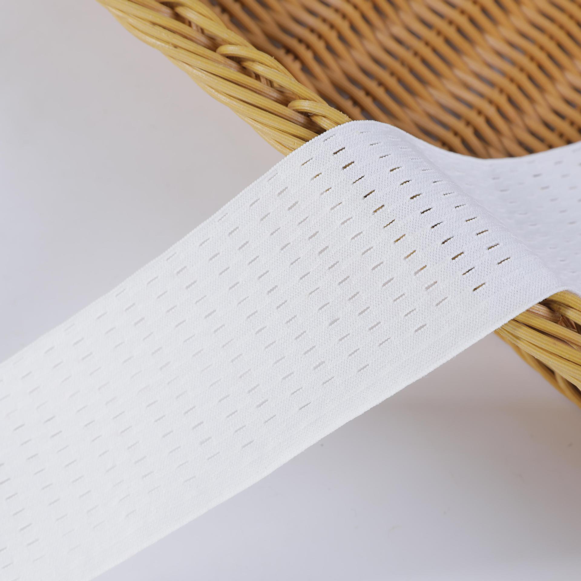 Thick dense high elasticity lace strap soft non hooked narrow lace lace DIY elastic band skirt edge decoration lock edge
