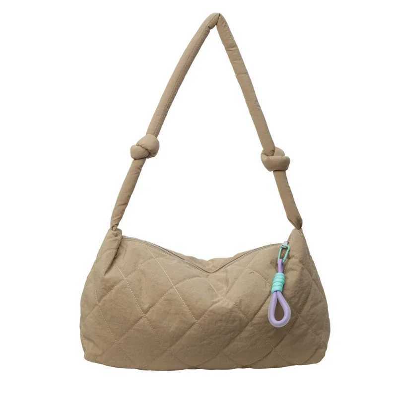Nyl High Capacity Casual Tote Commuting Interior Compartment Womens Bags Sale 2024 Fi New Zipper Solid Shoulder BagsXJ250108