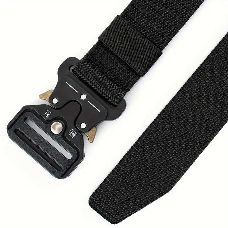Mens Belt Outdoor Multi functional Belt High quality Canvas Nylon Mens Luxury Belt Womens Sports Jeans Neutral Belt W250120