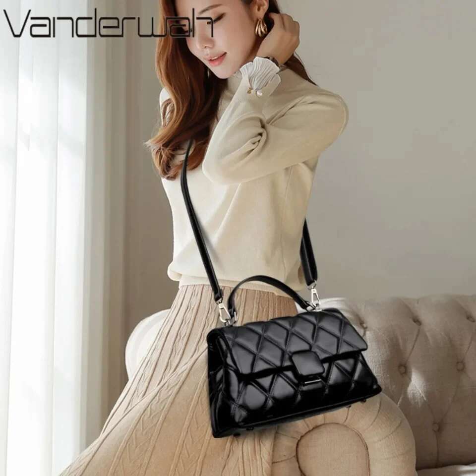 High Quality Women Handbag Designer Purse Ladies PU Leather Shoulder Crossbody Female Casual Sac A Main Messenger Bag