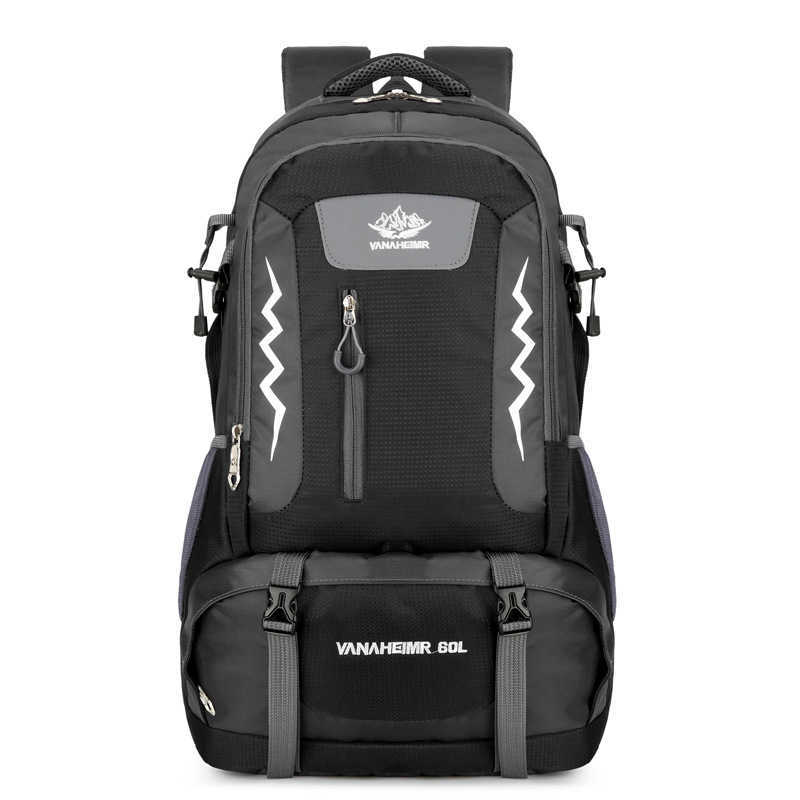 New Outdoor Mountaineering Bag Large Capacity Travel Bag Mens Backpack Outdoor Bag Sports Mountaineering Travel Bag Daypack 240920