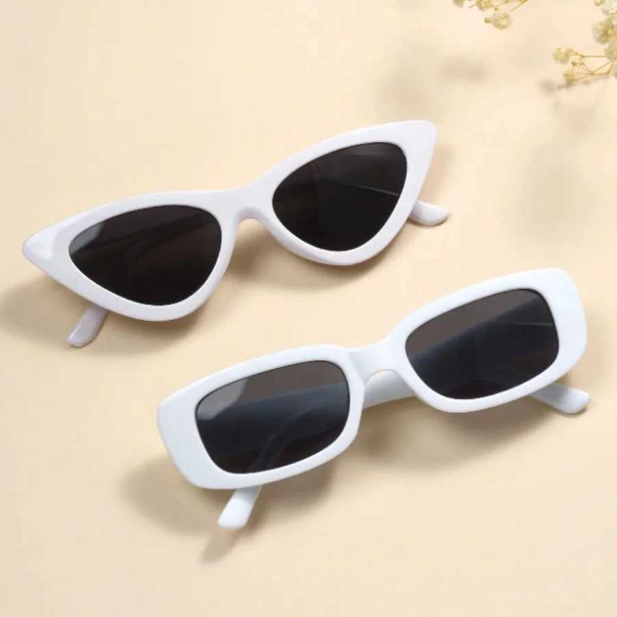 Cat Eye Square Pink Fashion Womens Sunglasses Leisure Holiday Beach Decoration Glasses W250109