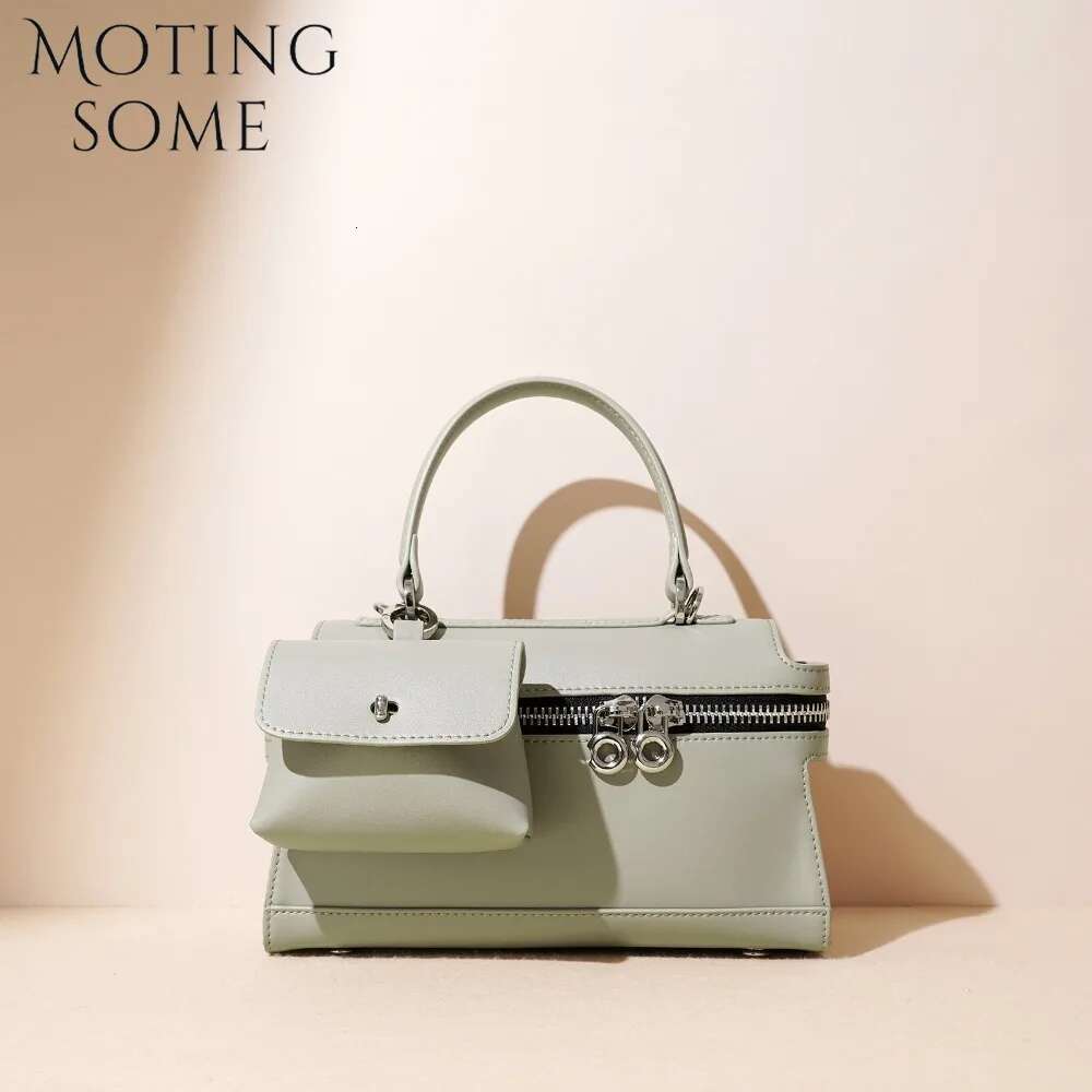 Motingsome 2025 Spring Niche Design New Retro Document Bags Exquisite Handbag Shoulder Crossbody Portable Satchel Daily Purses