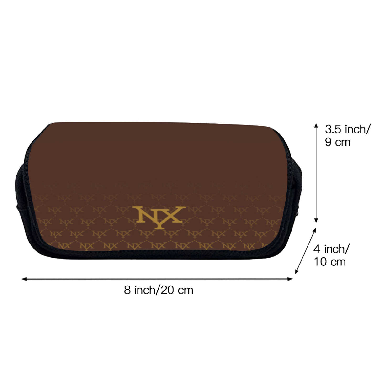 NXY Double Cover Pen Bag Zipper Pencilcase Large Cosmetic Bags Pouch School Supply Pencil Case Stationery Office Study Portable Storage Bag 250109