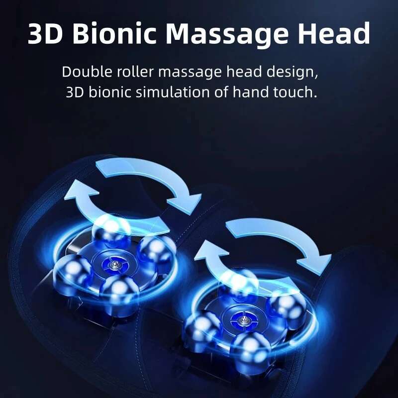 Super Big Electric Foot Relax Massager Pressing Heated Therapy Used For Plantar Fasciitis Calf Massage And Muscle Fatigue Relie