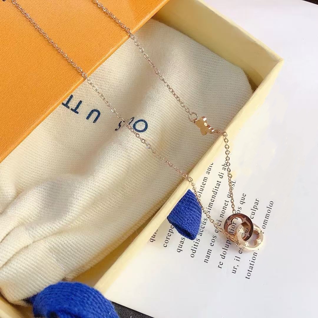 luxury brand necklaces designer necklace Jewelry Gold Plated clover necklace For Men Link Bracelet Free delivery moissanite chain